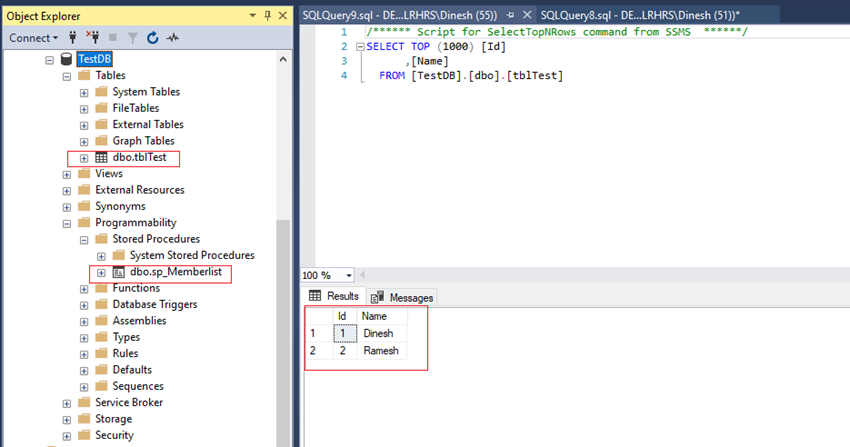 Create Database with Pre-Defined Schema - SQL Server